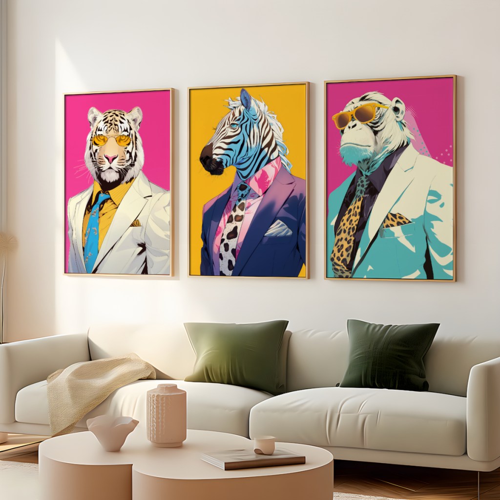Funky Wall Art with a Roaring&nbsp;Personality